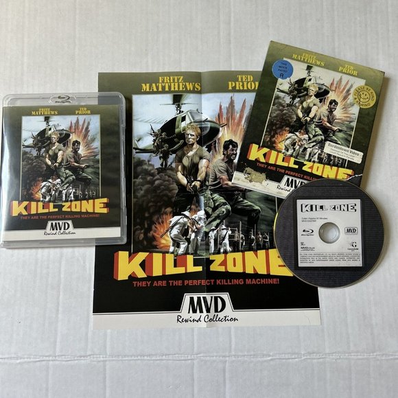 MVD HD 4K Killzone Blu-ray-Slipcover-special features-Vietnam War-David Campbell